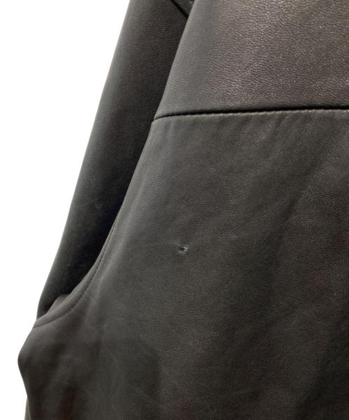 DANIEL CREMIEUX（ダニエルクレミュー）DANIEL CREMIEUX (ダニエルクレミュー) レザージャケット ブラック サイズ:Lの古着・服飾アイテム