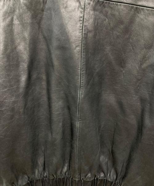 DANIEL CREMIEUX（ダニエルクレミュー）DANIEL CREMIEUX (ダニエルクレミュー) レザージャケット ブラック サイズ:Lの古着・服飾アイテム
