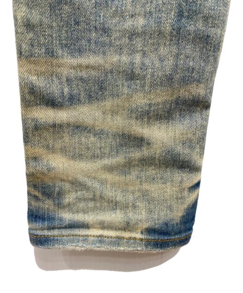 AMIRI（アミリ）AMIRI (アミリ) MX1 蛇腹バンダナ デニムパンツ インディゴ サイズ:W29の古着・服飾アイテム
