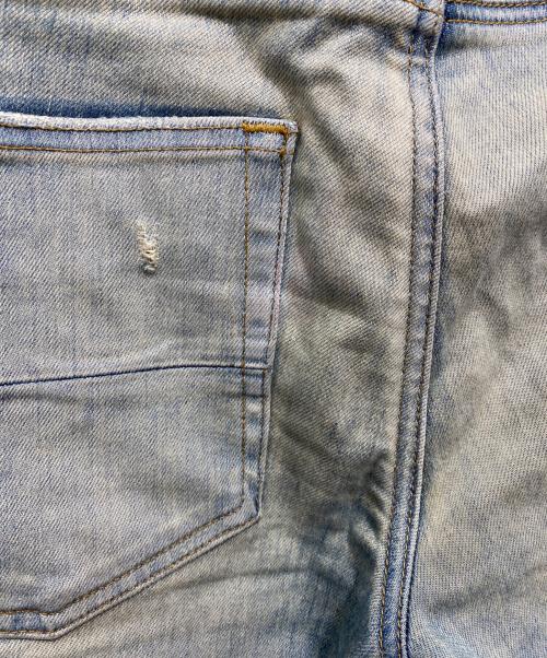 AMIRI（アミリ）AMIRI (アミリ) MX1 蛇腹バンダナ デニムパンツ インディゴ サイズ:W29の古着・服飾アイテム