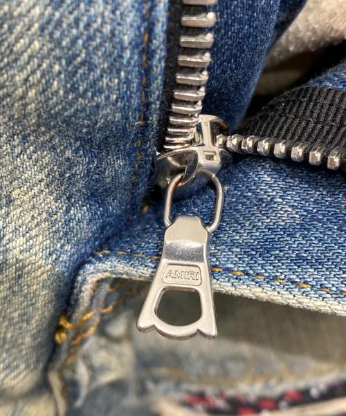 AMIRI（アミリ）AMIRI (アミリ) MX1 蛇腹バンダナ デニムパンツ インディゴ サイズ:W29の古着・服飾アイテム
