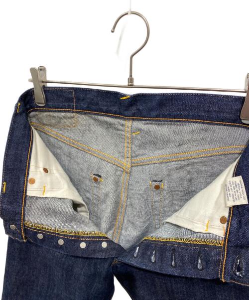 EVISU（エヴィス）EVISU (エヴィス) カモメペイントデニムパンツ インディゴ サイズ:W30×L35の古着・服飾アイテム