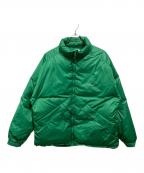 COOTIE PRODUCTIONSクーティープロダクツ）の古着「24AW Glossy Shell Down Jacket」｜グリーン