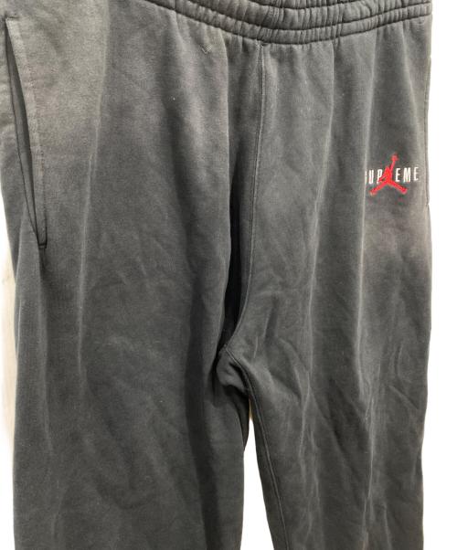SUPREME（シュプリーム）Supreme (シュプリーム) NIKE (ナイキ) Jordan Sweatpant ブラック サイズ:XLの古着・服飾アイテム