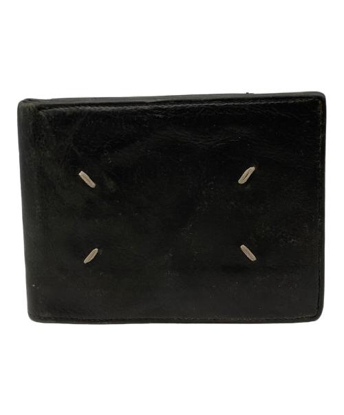 Maison Margiela（メゾンマルジェラ）Maison Margiela (メゾンマルジェラ) バイフォールドウォレット 2つ折り財布 ブラックの古着・服飾アイテム