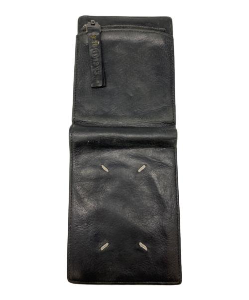 Maison Margiela（メゾンマルジェラ）Maison Margiela (メゾンマルジェラ) バイフォールドウォレット 2つ折り財布 ブラックの古着・服飾アイテム