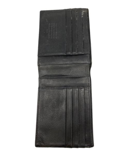 Maison Margiela（メゾンマルジェラ）Maison Margiela (メゾンマルジェラ) バイフォールドウォレット 2つ折り財布 ブラックの古着・服飾アイテム