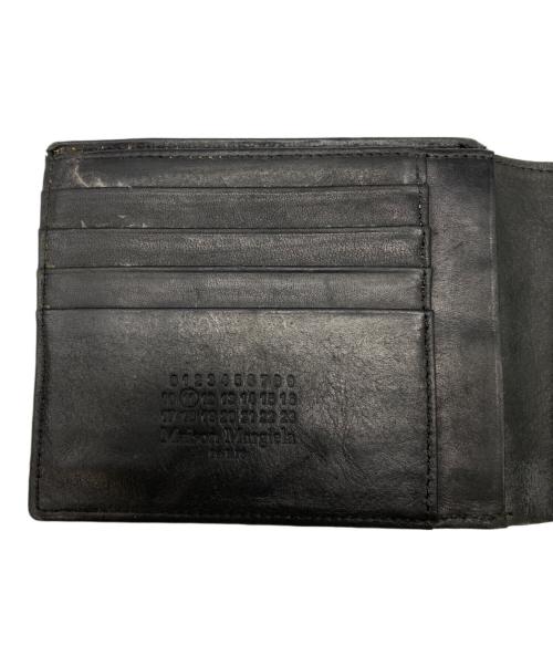 Maison Margiela（メゾンマルジェラ）Maison Margiela (メゾンマルジェラ) バイフォールドウォレット 2つ折り財布 ブラックの古着・服飾アイテム