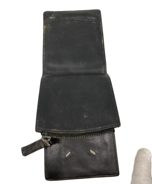 Maison Margiela（メゾンマルジェラ）Maison Margiela (メゾンマルジェラ) バイフォールドウォレット 2つ折り財布 ブラックの古着・服飾アイテム