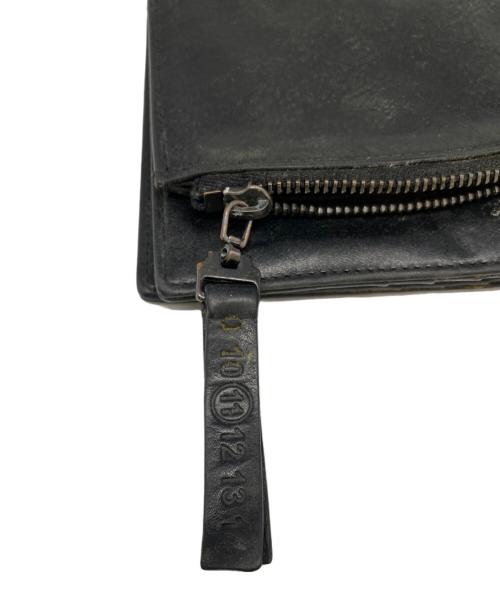 Maison Margiela（メゾンマルジェラ）Maison Margiela (メゾンマルジェラ) バイフォールドウォレット 2つ折り財布 ブラックの古着・服飾アイテム