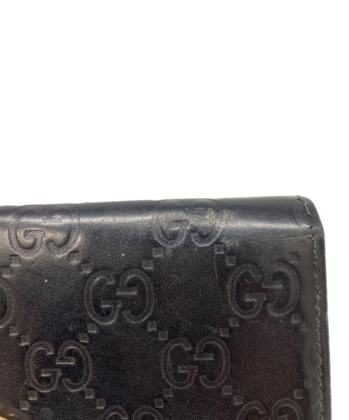 GUCCI（グッチ）GUCCI (グッチ) グッチシマ6連キーケース ブラックの古着・服飾アイテム