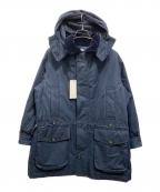 A.PRESSEアプレッセ）の古着「22FW Ventile Hunting Half Coat」｜ネイビー