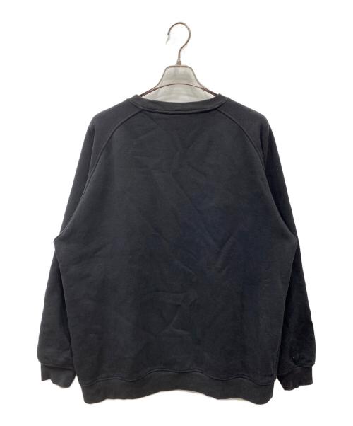 COMOLI（コモリ）COMOLI (コモリ) コットン裏毛 クルーネック ブラック サイズ:4の古着・服飾アイテム