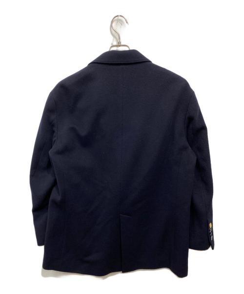 Ameri（アメリ）AMERI (アメリ) ダブルメルトンブレザージャケット ネイビー サイズ:Sの古着・服飾アイテム