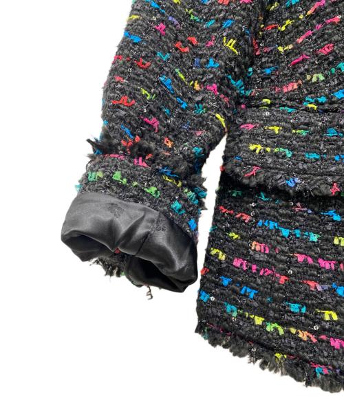 Kate Spade（ケイトスペード）Kate Spade (ケイトスペード) ツイードセットアップ ブラック サイズ:2 160/84Aの古着・服飾アイテム