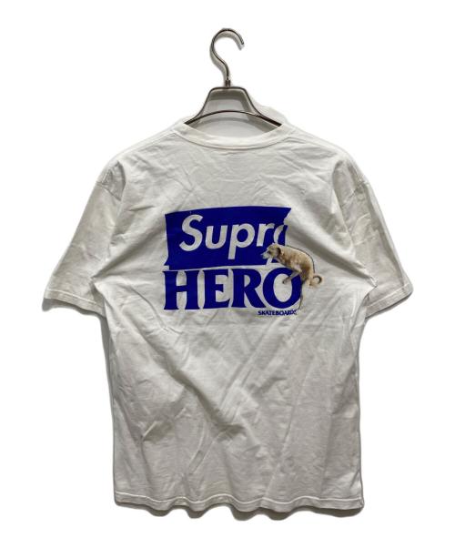 SUPREME（シュプリーム）Supreme (シュプリーム) 2SS ANTIHERO Dog Tee ホワイト サイズ:Lの古着・服飾アイテム