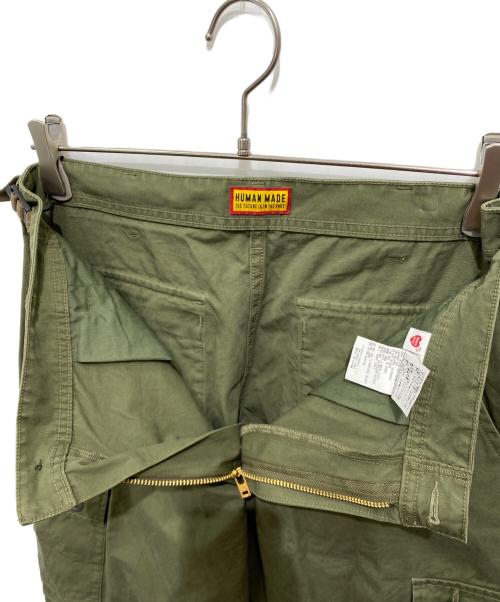 HUMAN MADE（ヒューマンメイド）HUMAN MADE (ヒューマンメイド) CARGO PANTS カーキ サイズ:Mの古着・服飾アイテム