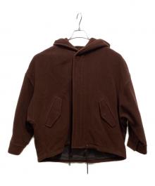 ZUCCA（ズッカ）の古着「モッサ ウールブルゾン」｜ブラウン