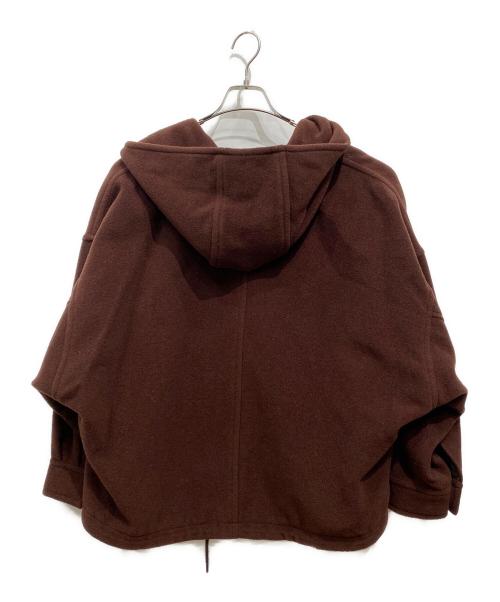 ZUCCA（ズッカ）ZUCCA (ズッカ) モッサ ウールブルゾン ブラウン サイズ:Mの古着・服飾アイテム