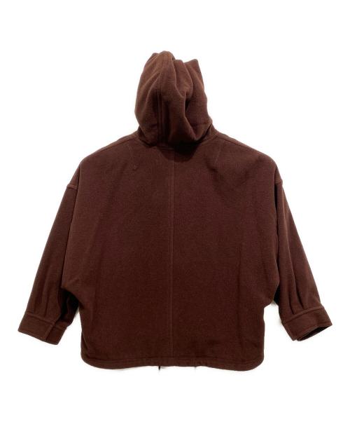 ZUCCA（ズッカ）ZUCCA (ズッカ) モッサ ウールブルゾン ブラウン サイズ:Mの古着・服飾アイテム