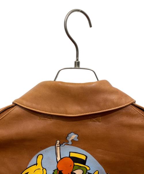 BUZZ RICKSON'S（バズリクソンズ）BUZZ RICKSON'S (バズリクソンズ) A-2 ホースハイドフライトジャケット ブラウン サイズ:38の古着・服飾アイテム