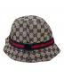 GUCCI（グッチ）の古着「シェリーラインGGキャンバスバケットハット」｜ベージュ