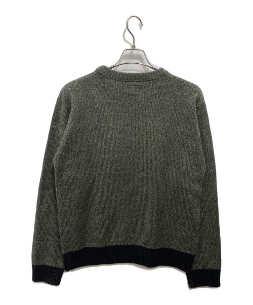 stussy（ステューシー）stussy (ステューシー) 90’sクルーネックニット グリーン サイズ:Sの古着・服飾アイテム