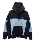THE NORTH FACE×SUPREMEザ ノース フェイス×シュプリーム）の古着「22SS Bandana Hooded Sweatshirt」｜ブラック×ブルー