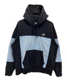 THE NORTH FACE×SUPREME（ザ ノース フェイス×シュプリーム）の古着「22SS Bandana Hooded Sweatshirt」｜ブラック×ブルー