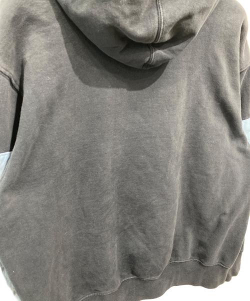 THE NORTH FACE（ザ ノース フェイス）THE NORTH FACE (ザ ノース フェイス) Supreme (シュプリーム) 22SS Bandana Hooded Sweatshirt ブラック×ブルー サイズ:XLの古着・服飾アイテム
