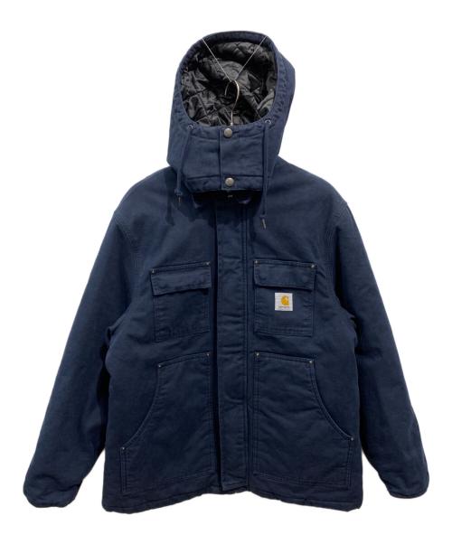 Carhartt WIP（カーハート ワーク イン プログレス）CARHARTT WIP (カーハート ワーク イン プログレス) AMBEL COAT ネイビー サイズ:Mの古着・服飾アイテム