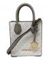 MICHAEL KORS（マイケルコース）の古着「MERCER XS NS SHOPPER XBODY」｜ホワイト