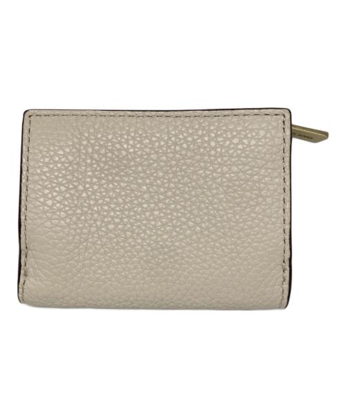 MICHAEL KORS（マイケルコース）MICHAEL KORS (マイケルコース) JET SET TRAVEL 3つ折り財布 アイボリーの古着・服飾アイテム