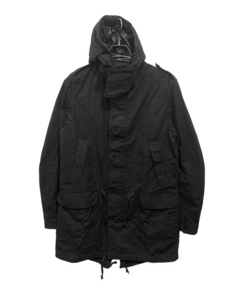 COMME des GARCONS HOMME（コムデギャルソン オム）COMME des GARCONS HOMME (コムデギャルソン オム) フーデッドコート ブラック サイズ:Sの古着・服飾アイテム