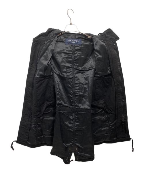 COMME des GARCONS HOMME（コムデギャルソン オム）COMME des GARCONS HOMME (コムデギャルソン オム) フーデッドコート ブラック サイズ:Sの古着・服飾アイテム