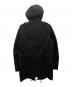 COMME des GARCONS HOMME (コムデギャルソン オム) フーデッドコート ブラック サイズ:S：16000円