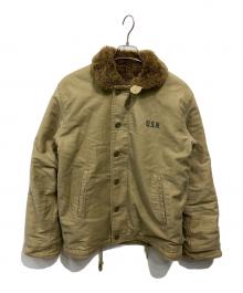 YMCLKY（ワイエムシーエルケーワイ）の古着「N-1 デッキジャケット」｜カーキ