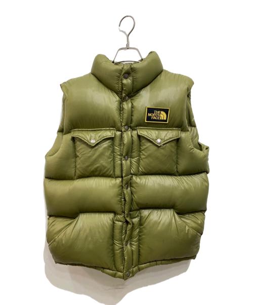 THE NORTH FACE（ザ ノース フェイス）THE NORTH FACE (ザ ノース フェイス) ダウンベスト カーキ サイズ:Lの古着・服飾アイテム