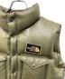中古・古着 THE NORTH FACE (ザ ノース フェイス) ダウンベスト カーキ サイズ:L：15000円