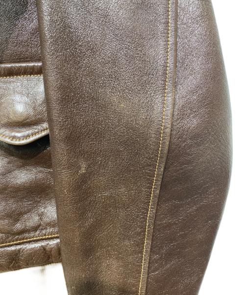 BUZZ RICKSON'S（バズリクソンズ）BUZZ RICKSON'S (バズリクソンズ) ホースハイドA2フライトジャケット ブラウン サイズ:SIZE 38の古着・服飾アイテム