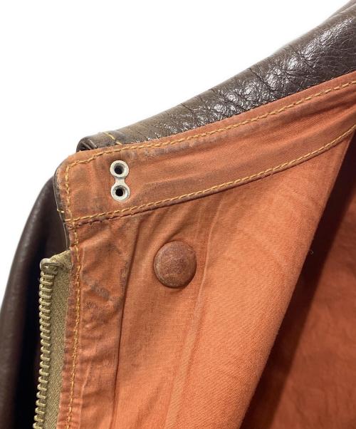 BUZZ RICKSON'S（バズリクソンズ）BUZZ RICKSON'S (バズリクソンズ) ホースハイドA2フライトジャケット ブラウン サイズ:SIZE 38の古着・服飾アイテム