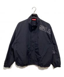 SUPREME（シュプリーム）の古着「25AW SPELLOUT EMBROIDERED TRACK JACKET」｜ブラック