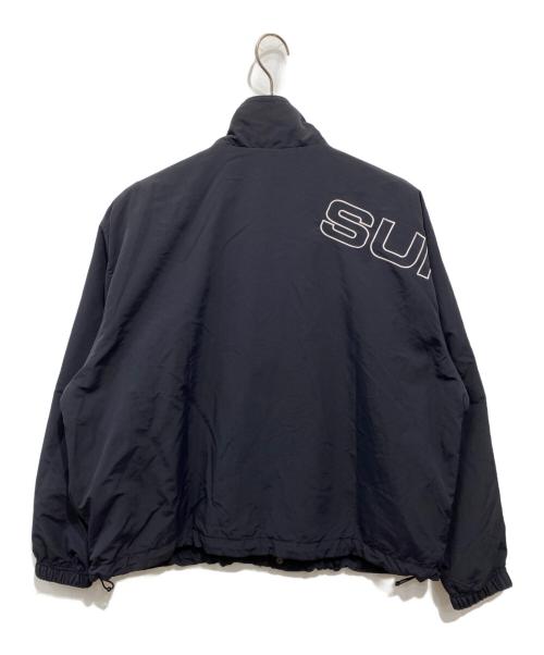 SUPREME（シュプリーム）SUPREME (シュプリーム) 25AW SPELLOUT EMBROIDERED TRACK JACKET ブラック サイズ:Mの古着・服飾アイテム