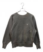 Champion REVERSE WEAVEチャンピオン リバース ウィーブ）の古着「90’s ロゴ刺繍スウェット」｜グレー
