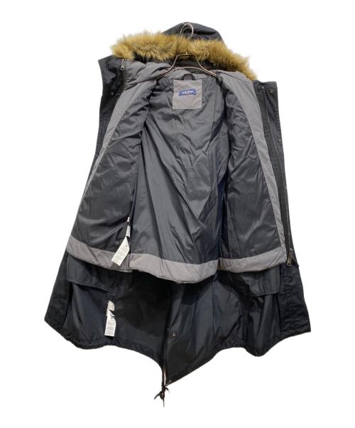 FRED PERRY（フレッドペリー）FRED PERRY (フレッドペリー) ZIP-IN LINER PARKA ライナー付モッズコート ブラック サイズ:Mの古着・服飾アイテム
