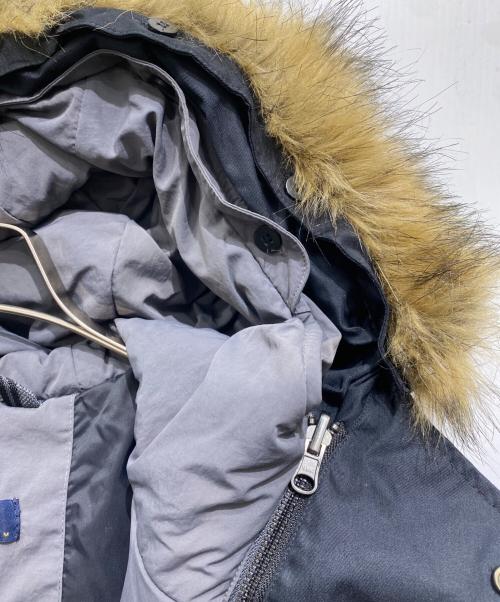 FRED PERRY（フレッドペリー）FRED PERRY (フレッドペリー) ZIP-IN LINER PARKA ライナー付モッズコート ブラック サイズ:Mの古着・服飾アイテム