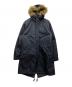 FRED PERRY（フレッドペリー）の古着「ZIP-IN LINER PARKA ライナー付モッズコート」｜ブラック