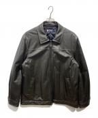 CHAPS RALPH LAURENチャップス ラルフローレン）の古着「ラムレザージャケット」｜ブラウン