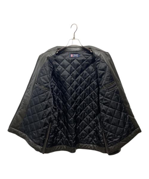 CHAPS RALPH LAUREN（チャップス ラルフローレン）CHAPS RALPH LAUREN (チャップス ラルフローレン) ラムレザージャケット ブラウン サイズ:Lの古着・服飾アイテム