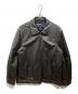 CHAPS RALPH LAUREN（チャップス ラルフローレン）の古着「ラムレザージャケット」｜ブラウン